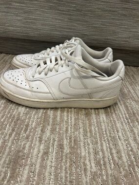 Nike Men's White Court Vision Lows